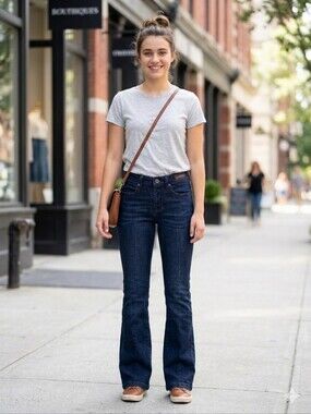 Cinch Dark Blue Flare Jeans